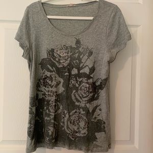 J. Crew Casual Tee with Sequins